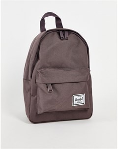 Классический мини рюкзак темно лилового цвета Herschel supply co