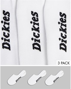 Набор из 3 пар белых носков невидимок Dickies