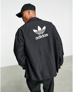 Черная спортивная куртка adicolor Adidas originals