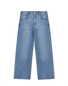 Голубые широкие джинсы It’s in my jeans