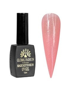 Гель для наращивания ногтей Magic Extension 12 с шиммером 12 мл Global fashion