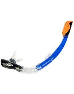 Трубка для плавания Hyper Flo Sr Snorkel синяя Intex