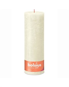 Свеча Rustic 30х10 см Shine жемчужина Bolsius