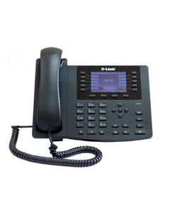 Телефон IP DPH 400GE черный D-link