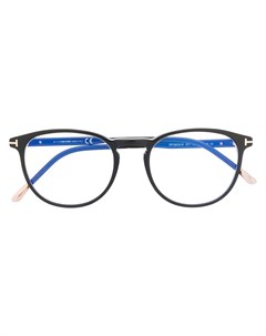 Классические очки в круглой оправе Tom ford eyewear