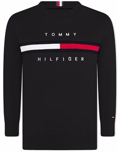 Джемпер с вышитым логотипом Tommy hilfiger junior