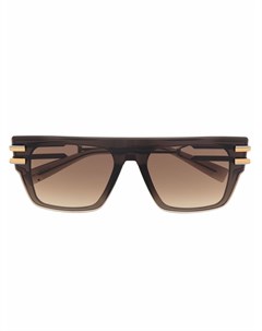 Солнцезащитные очки в квадратной оправе Balmain eyewear