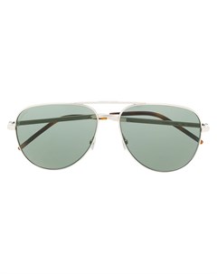 Солнцезащитные очки авиаторы с затемненными линзами Saint laurent eyewear