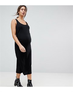 Облегающее платье миди для беременных из органических материалов Mamalicious