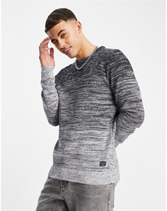 Серый джемпер с эффектом выцветания Essentials Jack & jones