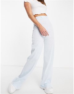 Голубые брюки с широкими штанинами Cotton:on