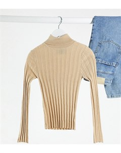 Водолазка в рубчик ASOS DESIGN Petite Asos petite