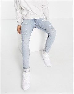 Супероблегающие джинсы выбеленного серого оттенка 519 Levi's®
