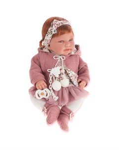 Кукла Малышка Саманта в розовом 40 см мягконабивная ТМ Munecas dolls antonio juan