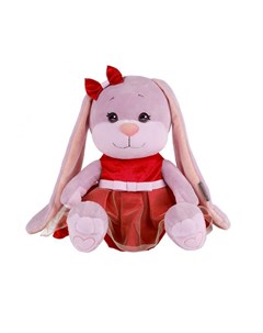 Мягкая игрушка Зайка в Нарядном Красном Платье 25 см ТМ Jack Lin Jack lin