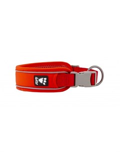 Ошейник Weekend Warrior ECO Collar темно оранжевый для собак 45 55 см Темно оранжевый Hurtta