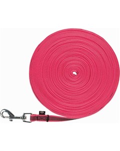 Поводок тросовый розовый для собак 15 м х 15 мм Розовый Trixie