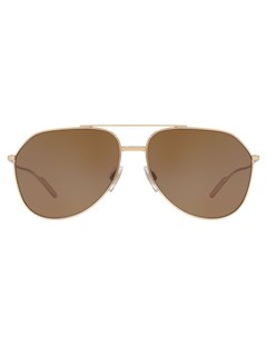 Затемненные солнцезащитные очки авиаторы Dolce & gabbana eyewear