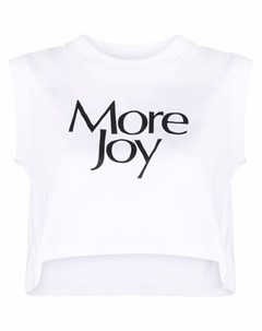 Укороченная футболка More joy