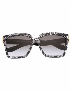 Солнцезащитные очки в квадратной оправе с логотипом Dolce & gabbana eyewear