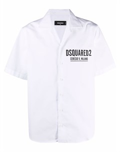 Рубашка с короткими рукавами и логотипом Dsquared2