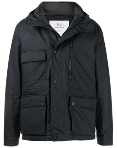 Короткое пальто с капюшоном Woolrich