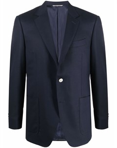 Шерстяной однобортный пиджак Canali