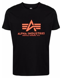 Футболка с логотипом Alpha industries