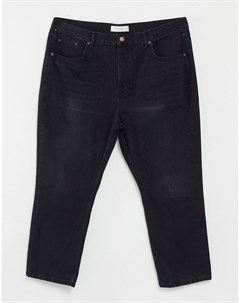 Черные прямые джинсы Topshop
