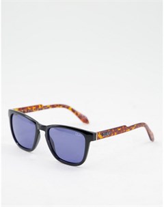 Черные квадратные солнцезащитные очки Quay Quay eyewear australia