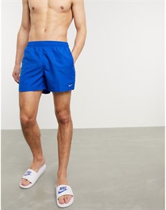Синие шорты длиной 5 дюймов Volley Nike swimming