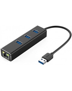 Хаб USB USB 3 0 RJ45 LAN Gigabit KS 405 Ks-is