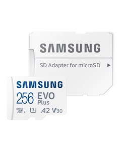 Карта памяти 256Gb Micro Secure Digital XC Evo Plus Class 10 MB MC256KA с переходником под SD Samsung