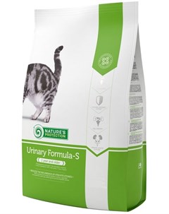 Сухой корм Urinary Formula S для кошек профилактика МКБ 18 кг Nature's protection