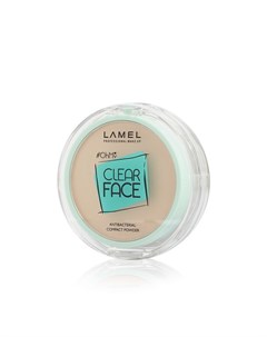 Пудра для лица OhMy Clear Face 401 Light Natural 6г Lamel