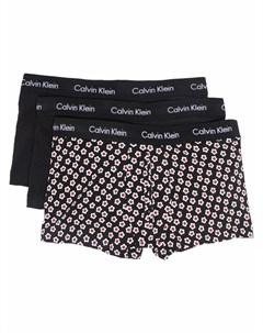 Комплект из трех боксеров с принтом Calvin klein underwear