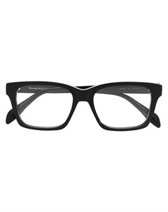 Очки в квадратной оправе Alexander mcqueen eyewear