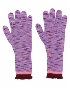 Трикотажные перчатки в полоску M missoni