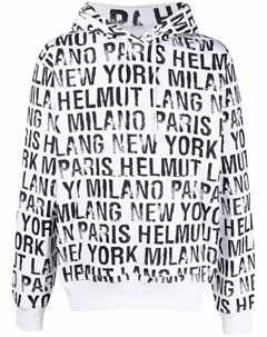 Худи с логотипом Helmut lang