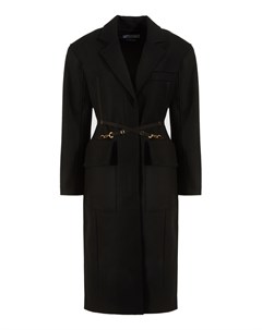 Черное шерстяное пальто Le manteau Soco Jacquemus