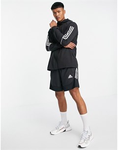 Черные шорты с логотипом BOS adidas Training Aero Ready Adidas performance