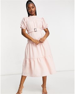 Оversize платье с присборенной юбкой Unique21