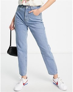 Синие выбеленные джинсы в винтажном стиле x Dani Dyer In the style
