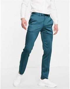 Зеленые атласные брюки Twisted tailor