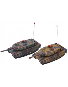 Радиоуправляемый танковый бой Abrams vs Abrams 1 24 Huan qi