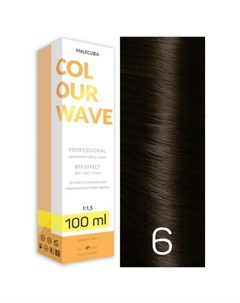 Крем краска для волос Colour Wave 6 Malecula