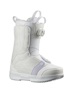 Ботинки для сноуборда женские Pearl White Wh Lunar Roc 2022 Salomon