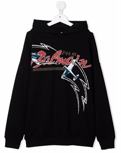 Худи с логотипом Balmain kids