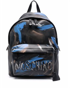Рюкзак с логотипом Moschino