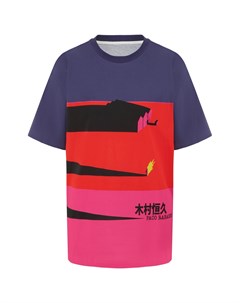 Разноцветная футболка Paco rabanne